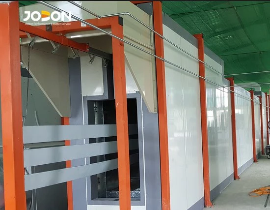 powder coating heating oven