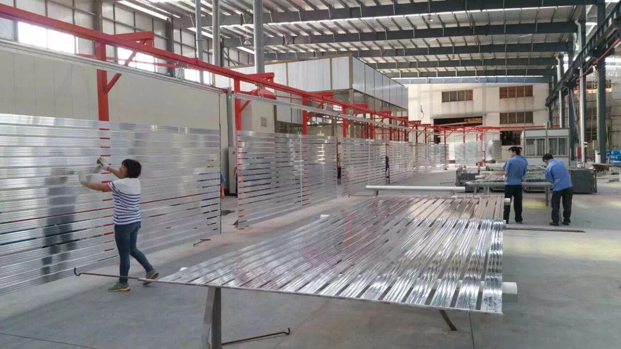 air curtain powder coating