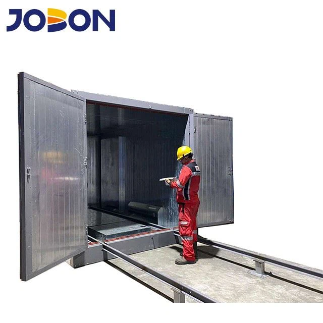 Efficient Gas Fired Batch Oven For Powder Curing