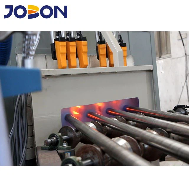 Línea de recubrimiento en polvo de esmalte de tubos de acero largo