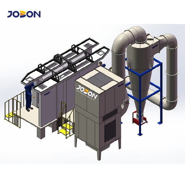 Sistema de cabina de pintura de PVC ecológico